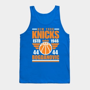 New York Knicks Bogdanovic 44 Basketball Retro Tank Top
